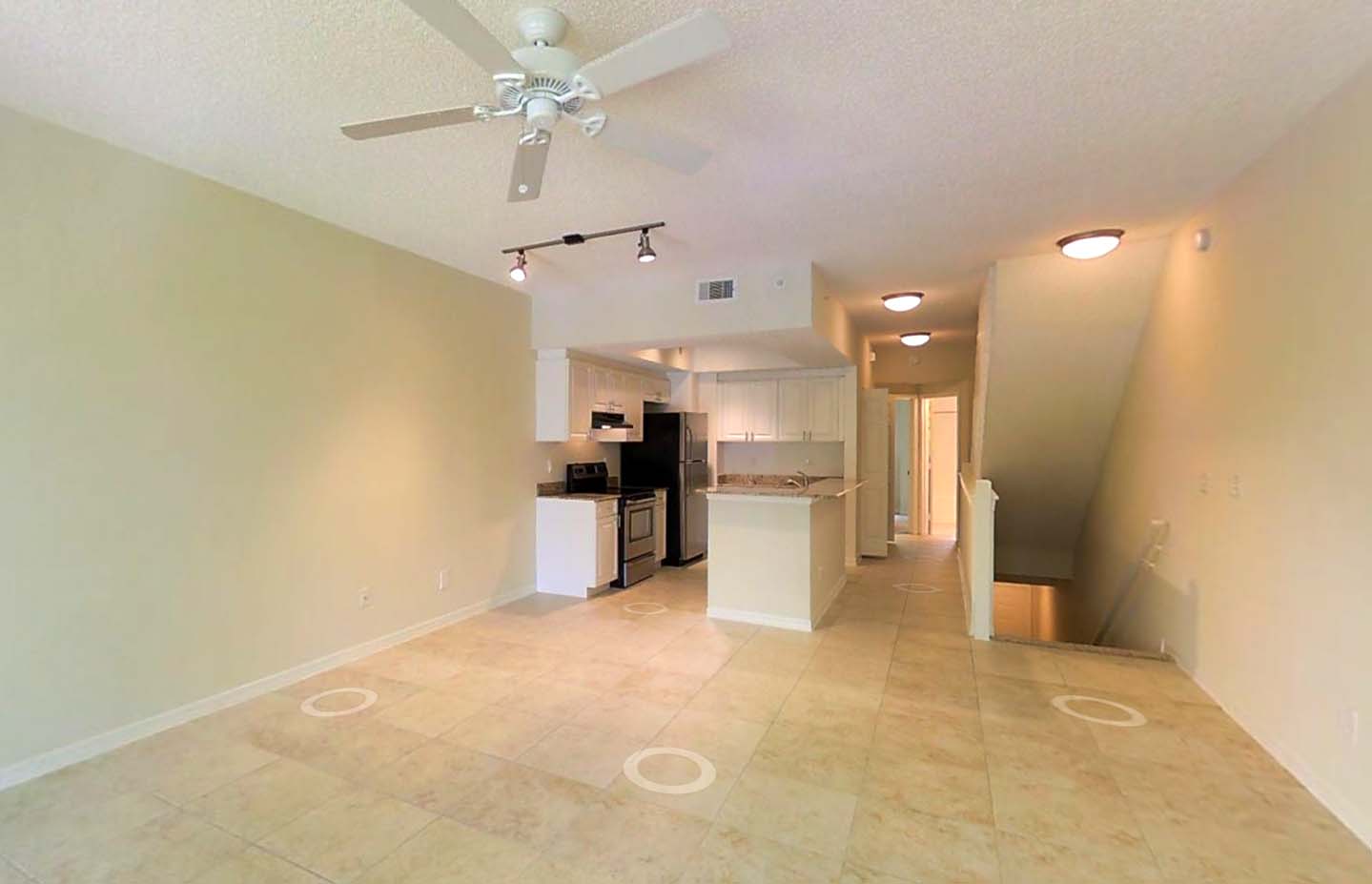 virtual tour of the Medici with tile at our apartments in Delray Beach, Florida